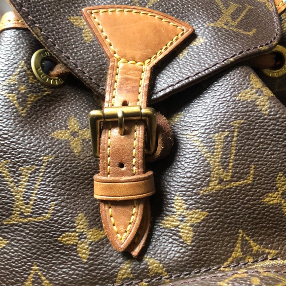 💎 Kendall Jenner 💎 mini BACKPACK Louis Vuitton montsouris pm RARE - Picture 13 of 16